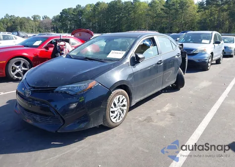 2018 Toyota Corolla Le из США, поврежденный, VIN 5YFBURHE0JP854298